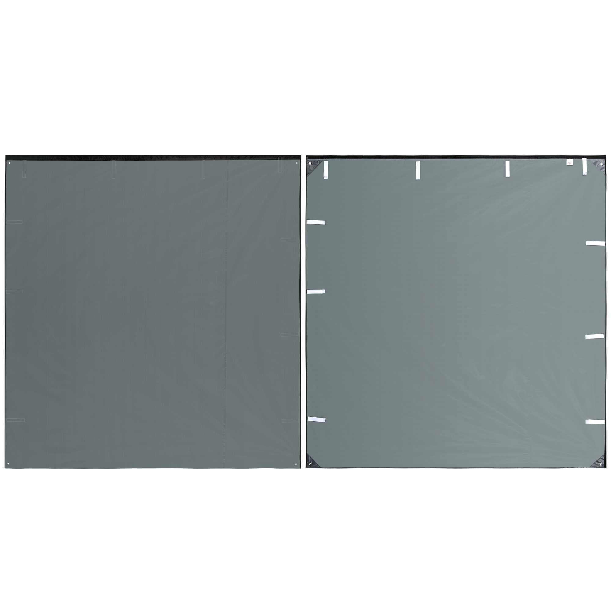 Yescom 6.4x6.7 Ft Car Awning Side Wall Screen for Roof Rack Truck Vehicle SUV - Picture 10 of 10