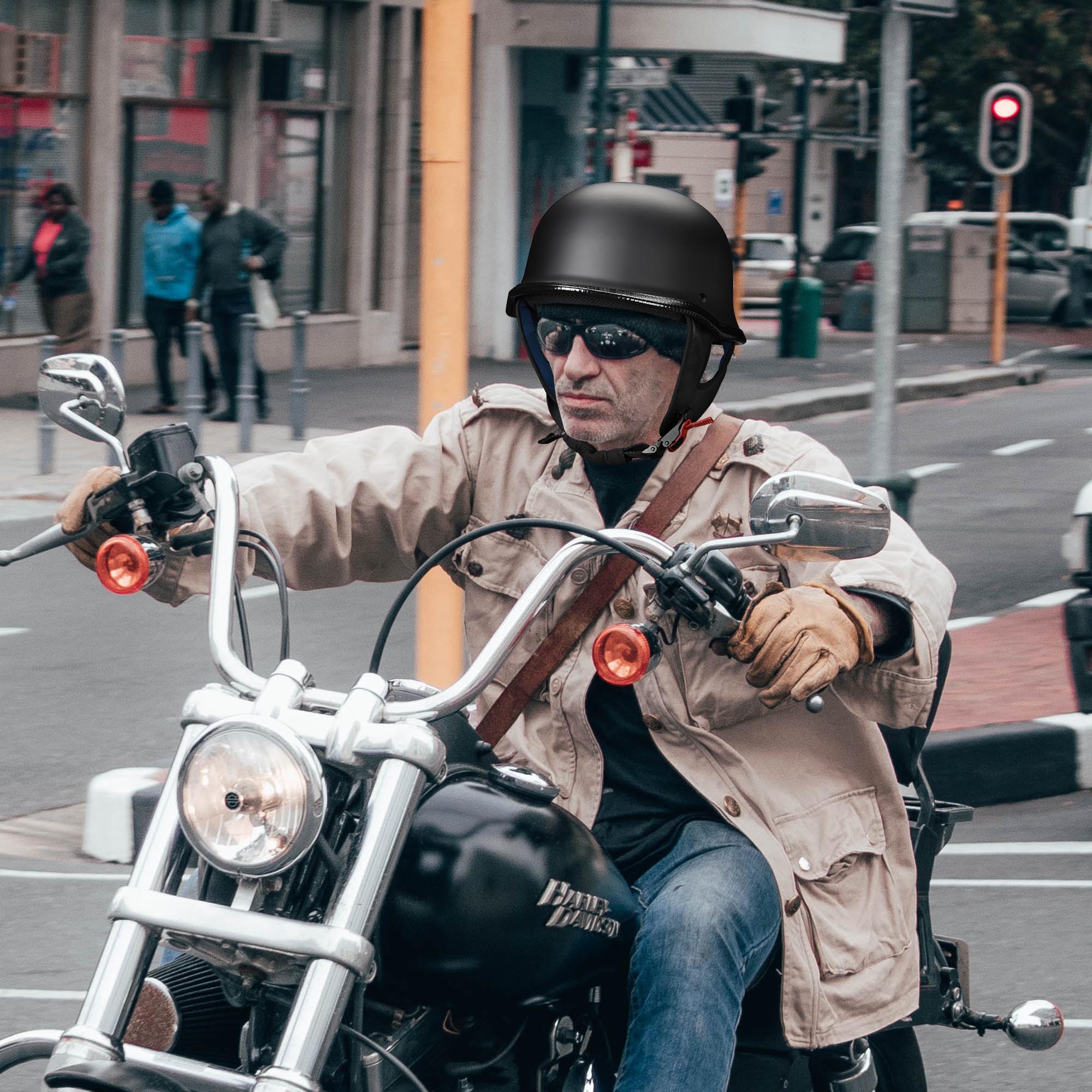 Harley davidson store german style helmets