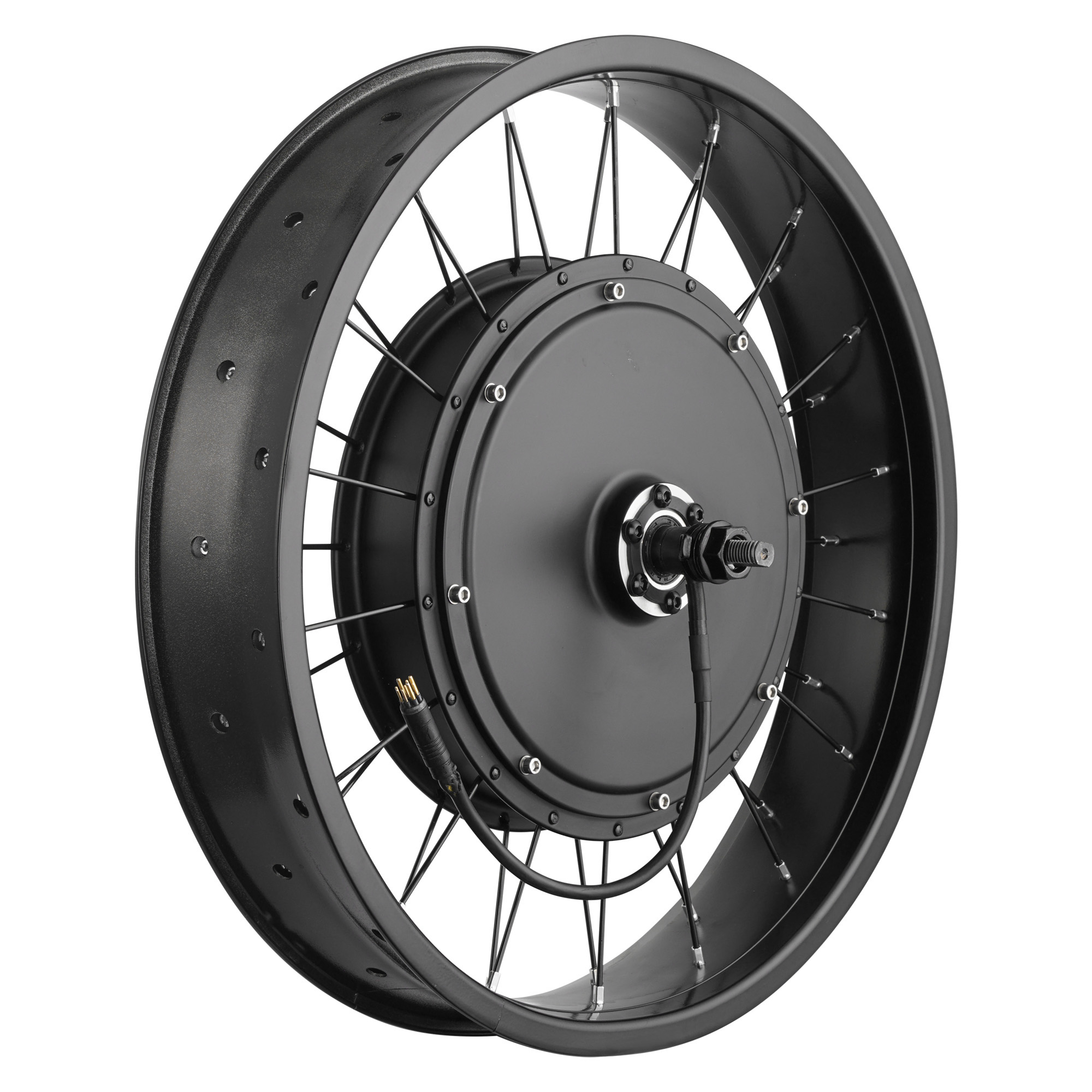 Yescom 20"x4"/26"x4" Fat Tire 48V Ebike Front/Rear Wheel Bicycle Conversion Kit - Picture 2 of 31