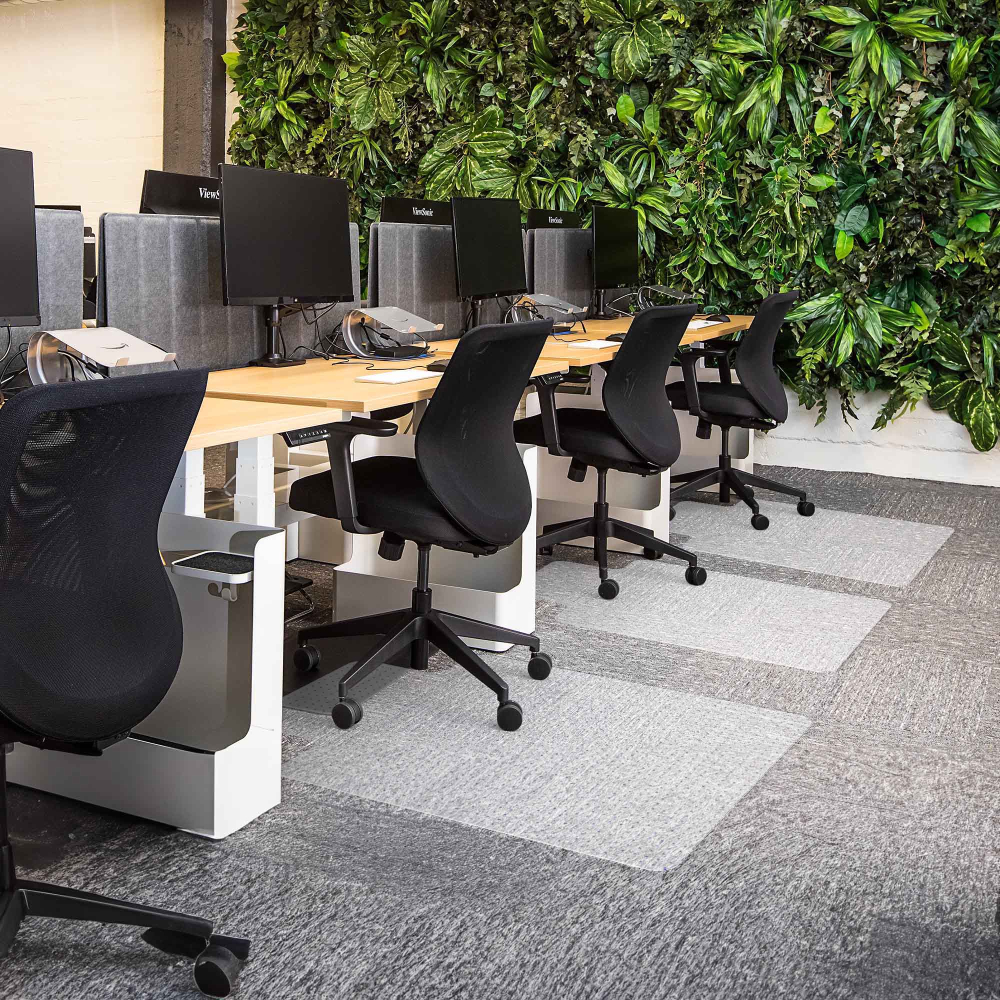  HOMEK Office Chair Mat for Carpeted Floors - Clear