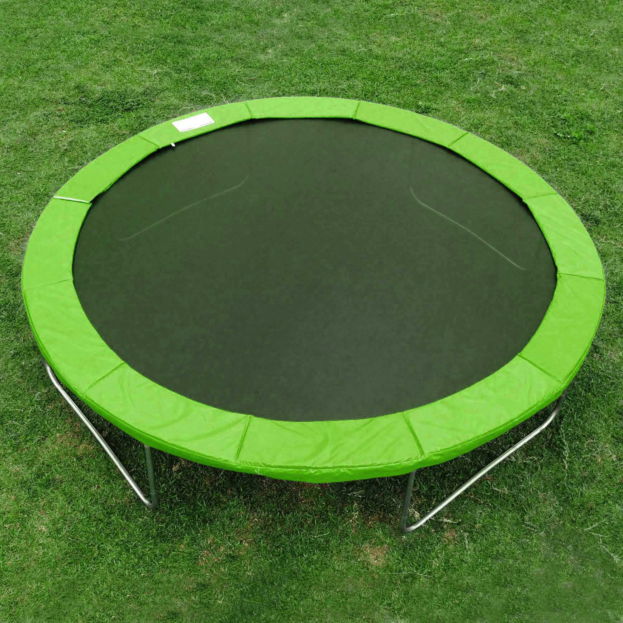 12' 14' 15' Round Trampoline Safety Pad Replacement Frame Spring Green Cover - Picture 9 of 15