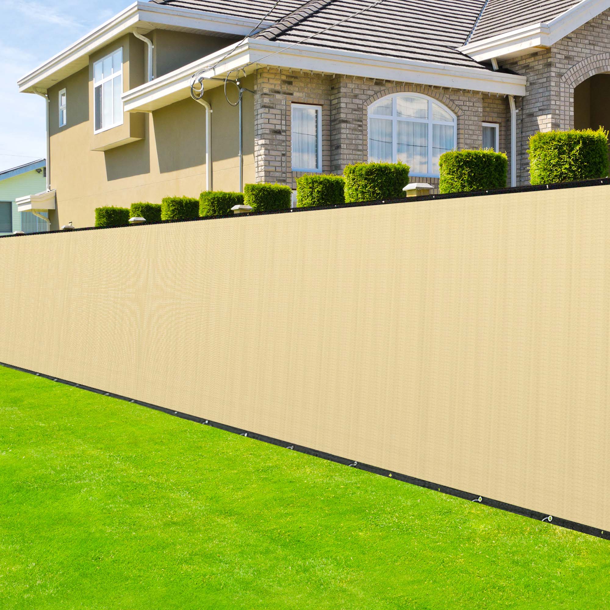 Apluschoice Privacy Fence Windscreen Screen Mesh HDPE Netting Fabric Tarp - Picture 16 of 44