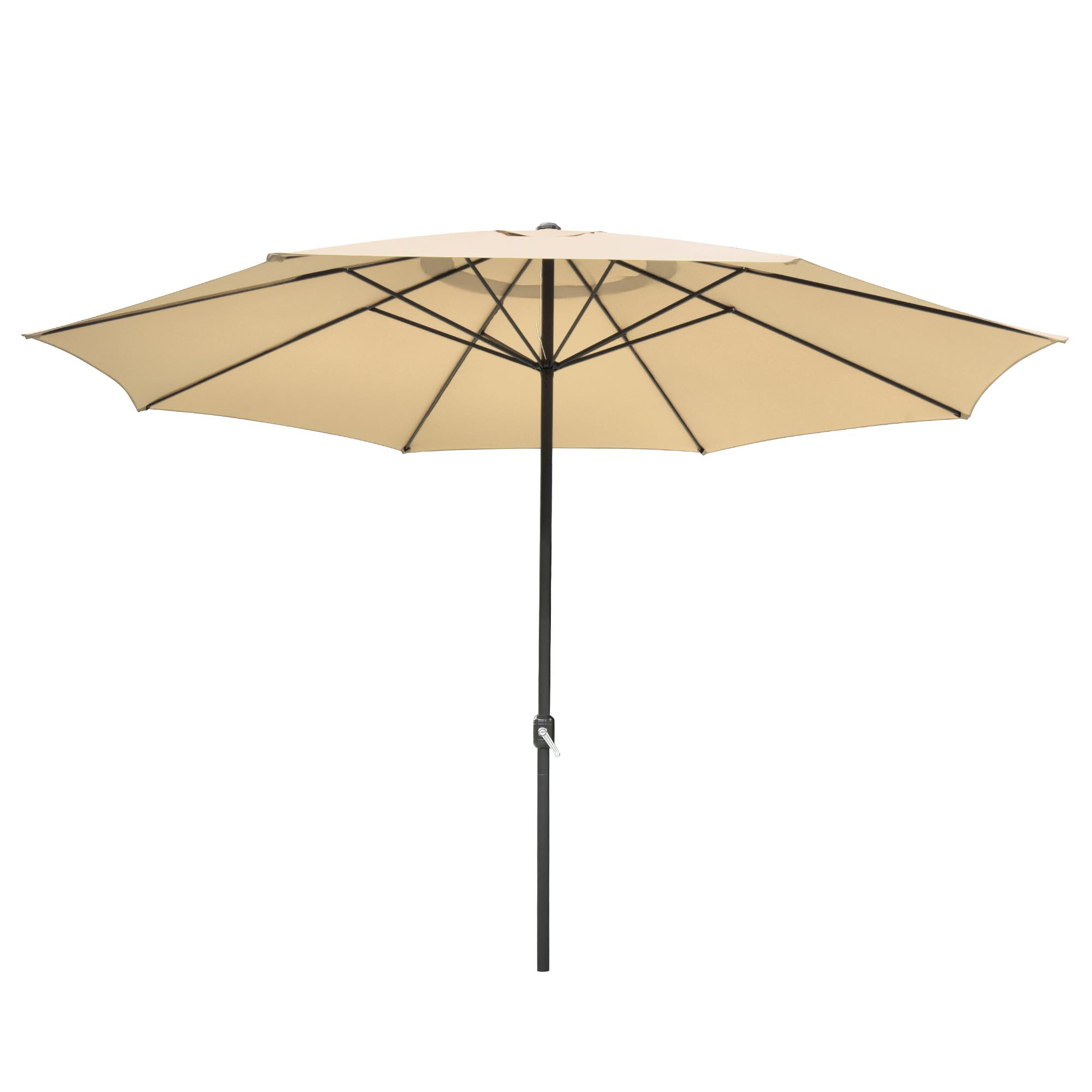 13' FT Sun Shade Patio Aluminum Umbrella UV30+ Outdoor Market Garden Beach Deck - Picture 31 of 35