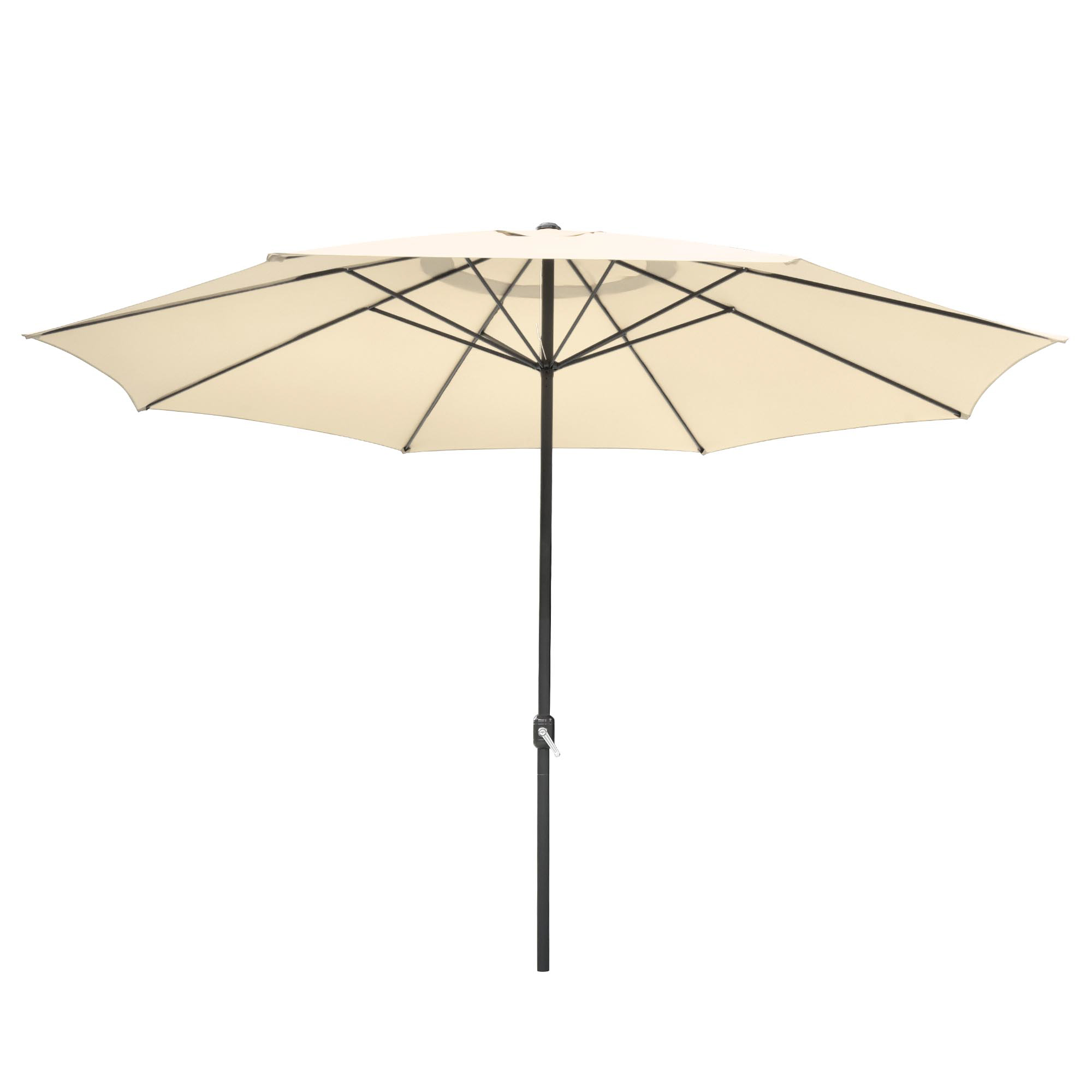 13' FT Sun Shade Patio Aluminum Umbrella UV30+ Outdoor Market Garden Beach Deck - Picture 11 of 35