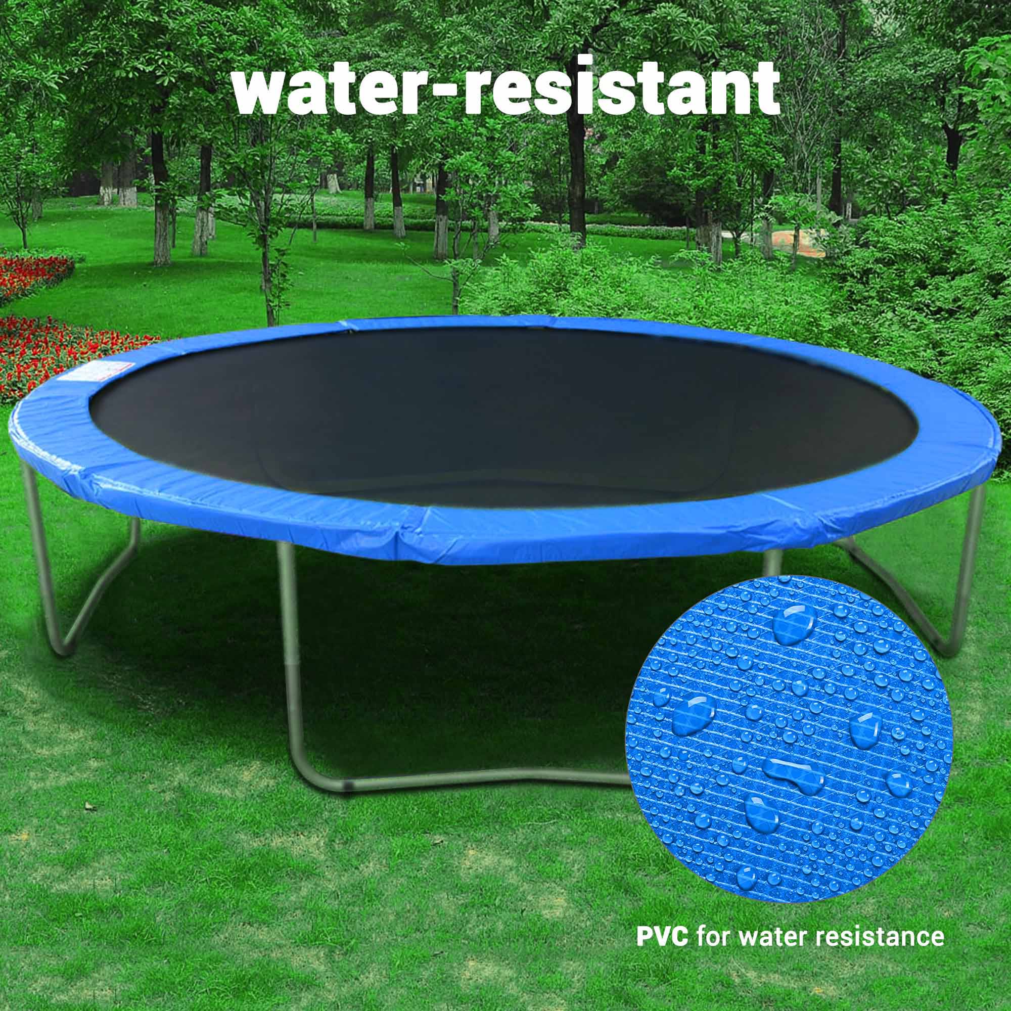 Xcceries 12/13/14/15 Fuß Rund Trampolin Sicherheit Pad Ersatz Feder Blau Abdeckung - Bild 21 von 22